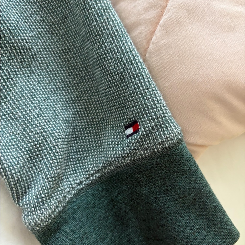 Tommy Hilfiger Dark Green Crew Neck Sweater - Picture 3 of 6